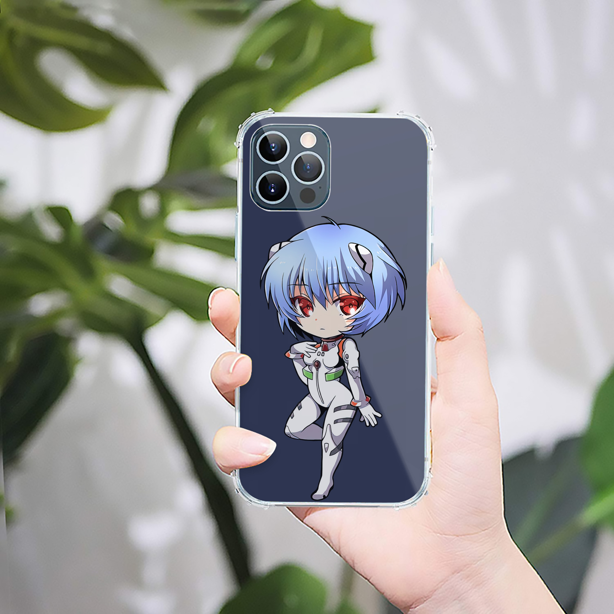 （画像用） EVA 新世紀エヴァンゲリオン 【iPhone 12シリーズ対応】透明スマホケース（クリアソフトケース）